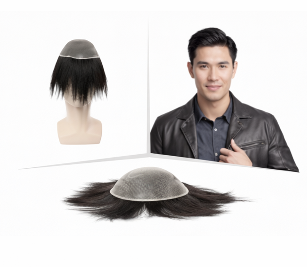 Srhairfeelers SWISS FULL LACE Hair Patch for Men