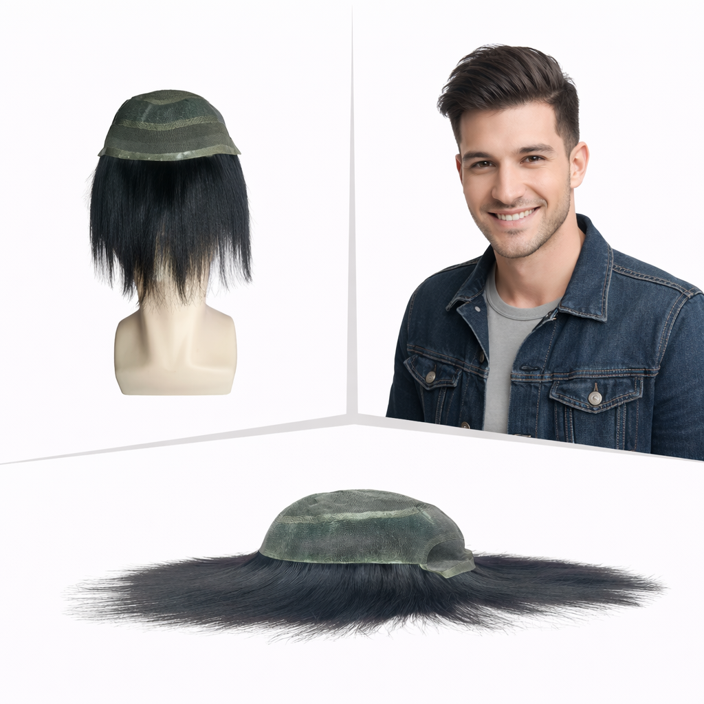 Srhairfeelers AUSTRALIAN FRONT LACE Hair Patch for Men