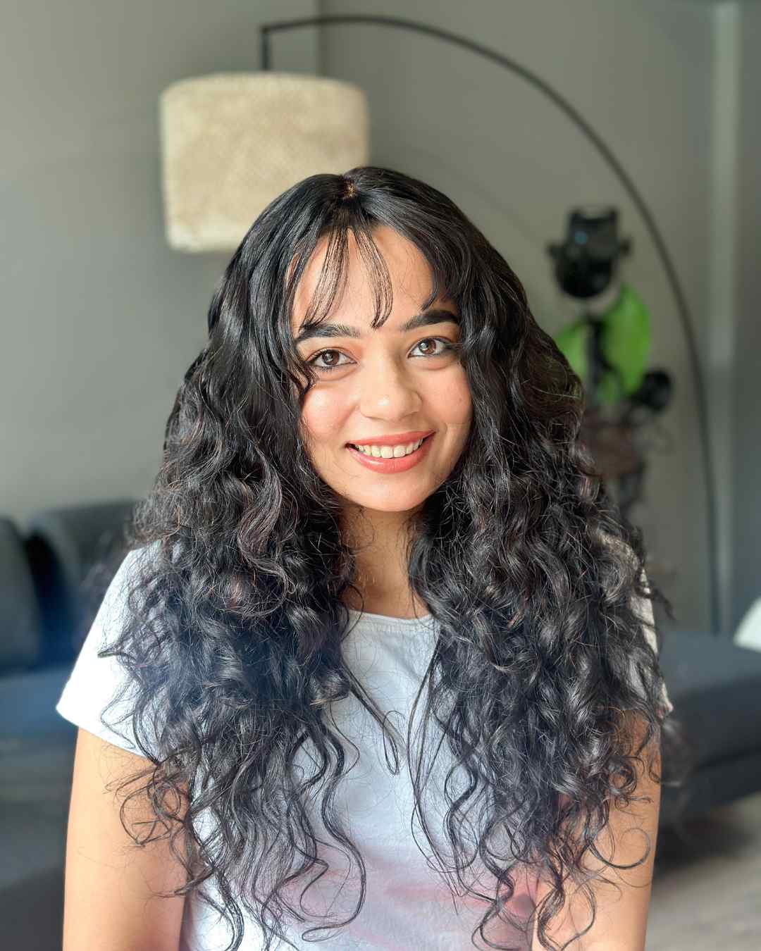 Srhairfeelers Curly Scalp Line Hair Topper - 1.5x5inch - Silk Base