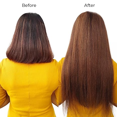 Srhairfeelers Hair U-Tip Real Human Hair Extensions For Women, 16 Inch, Chestnut Brown (#6), 25 Strands Hover