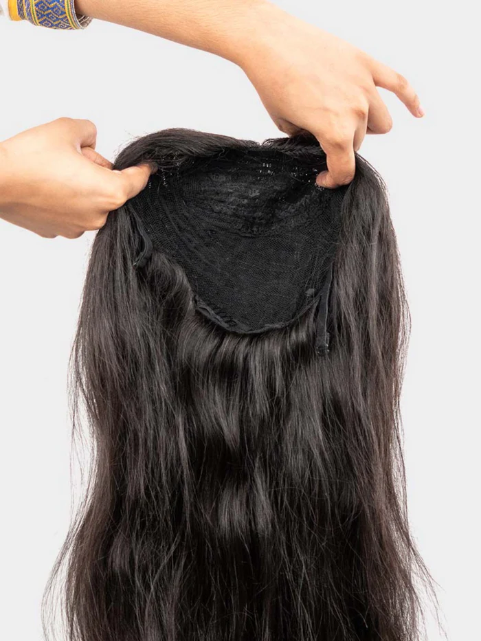 Srhairfeelers Half Head Wig | Straight Hover