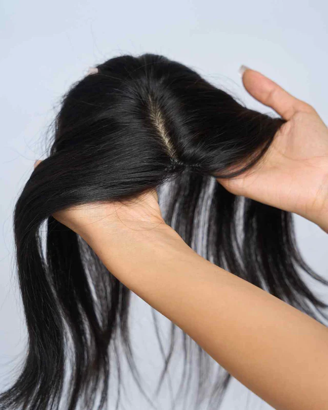 Srhairfeelers Pushed Back Bombshell Silk Base Topper