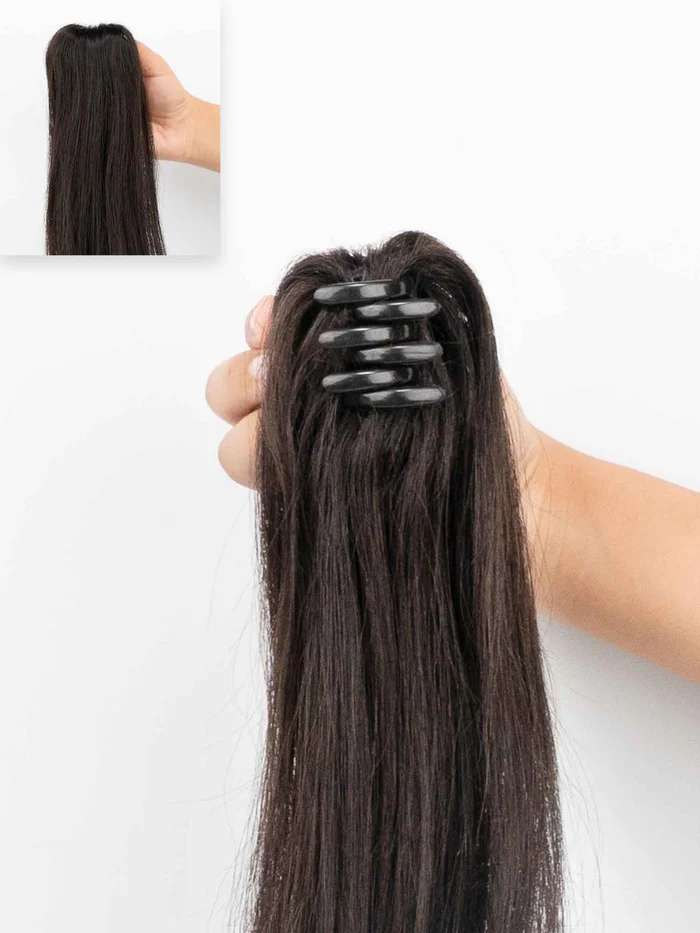 Srhairfeelers Small Claw Clip-on Ponytail