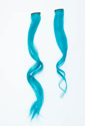 Srhairfeelers Unicorn Blue #Strandout - Coloured clip-In Hair