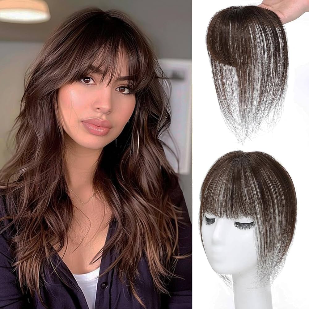 Srhairfeelers Wispy Clip-In Bangs